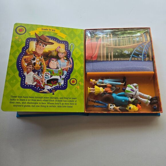 Toy Story 4 My Busy Books Pixar Storybook Playtime Reading Interactive Book - Picture 5 of 6